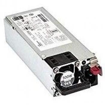 Fuente de alimentación HPE Aruba R1T38A 500W Hot-Plug Redundante 80 PLUS Platinum
