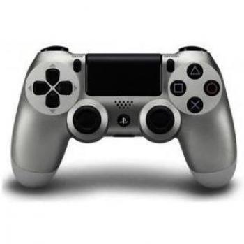Sony - Dualshock 4 V2 Mando Inalámbrico, Color Plateado