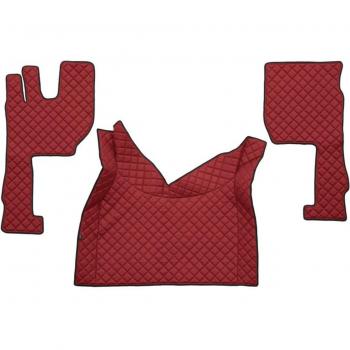 Alfombra moldeada F-CORE FL08 RED, alfombrillas de alta calidad, diseño moderno y elegante, material resistente y duradero, fácil limpieza, antideslizante, ideal para uso en interiores y exteriores
