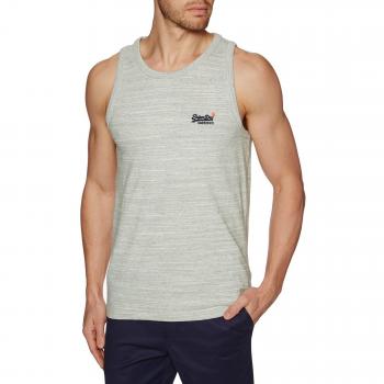Superdry Camiseta de Tirantes - Sin Mangas - para Hombre Pale Spirit Space Dye Small