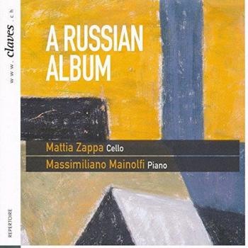Prokofiev, Schnittke, Chostakovitch : uvres pour violoncelle et piano. Duo Zappa-Mainolfi. - Mattia Zappa