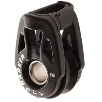 Polea Carbo T2 29 mm Negro Harken - Bloque de fijación suave, ligero, para barco de vela y yate
