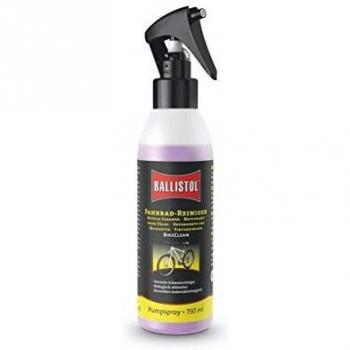 Limpiador de Bicicletas Biodegradable Ballistol BikeClean, Espuma Intensiva, 150 ml, Spray de Bombeo