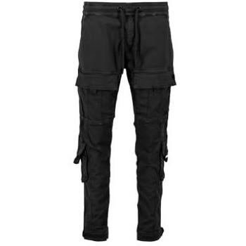 Alpha Industries Sergeant Black Cargo Jogger Pants for Men