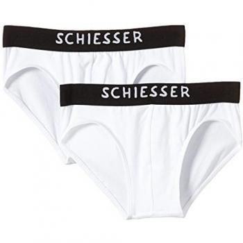 Schiesser - Calzoncillo para niño, color blanco 100, talla talla alemana: 152