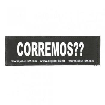Etiquetas con Velcro para Arnés de Perro Julius K9 Personalizables