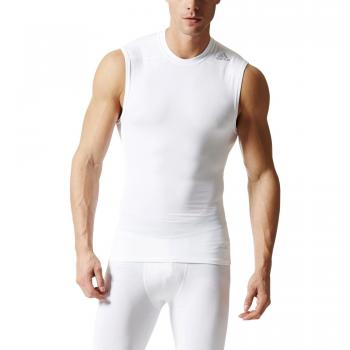 adidas TF Base Sl - Camiseta para hombre, talla 2XL, color blanco