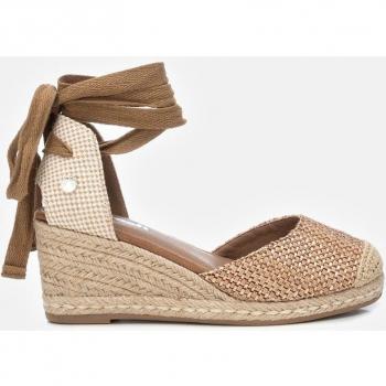 Alpargatas de cuña Refresh para mujer con cierre de cintas y plataforma de 6cm