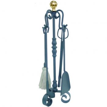Imex El Zorro 10031-F - Pack de 4 piezas para chimenea