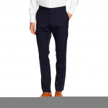 SELECTED HOMME SHDNEWONE-MYLOLOGAN1 NAVY TROUSER NOOS, Pantalones de traje Hombre, Azul