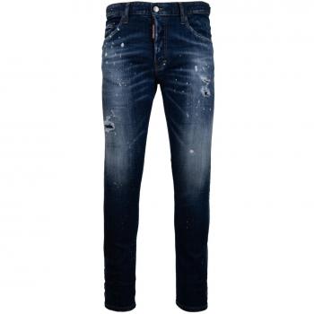 Dsquared2 Men's Blue Denim Skater Jeans - Size Large