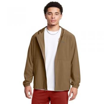 Under Armour Vibe Woven Brown Windbreaker for Men
