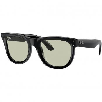 Ray-Ban RBR0502SF Wayfarer Reverse Asian Fit 6677/2 Men's Black Sunglasses 53mm
