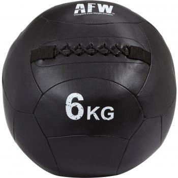 AFW 106076 106076-Balón Medicinal Funcional de 7kg, Color Negro, Talla M, Hombres, U
