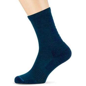 Odlo Warm Long Natural y Calcetines, Unisex, 763690, Blue Coral/Diving Navy, 36-38