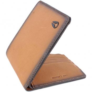 Nixon Arco Bi-Fold Monedero Monedero, del moreno