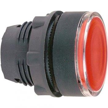 Schneider elec pic - mss 41 02 - Cabeza pulsador luminoso diámetro 22 rasante rojo embellecedor plastico