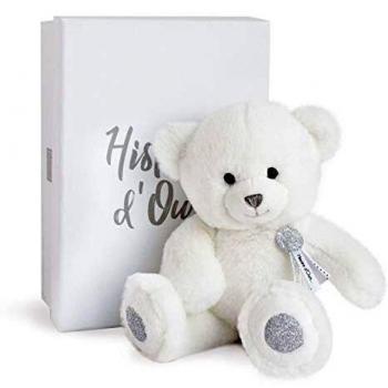 Eurekakids Peluche osito blanco