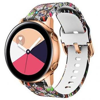 Supore Correa Galaxy Watch Active 40mm, Correas de Silicona de 20 mm con Liberación Rápida para Active 2 / Gear S2 Classic/Gear Sport/Huawei Watch 2 / Vivoactive 3