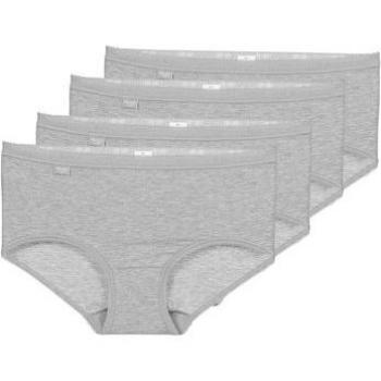 Sloggi Basic+ Midi Slip 4-Pack Women's Panties in Grey
