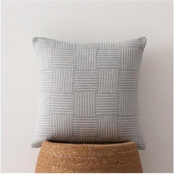 Pack 2 fundas cojín jacquard Zanzi 45x45 cm