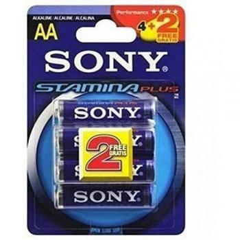 Sony - am4 pack 4+2 pilas alcalinas stamina plus aaa lr3