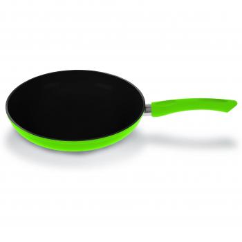 Lamart K2850 GB - Sartén para freír, de cerámica, 28 cm, color verde