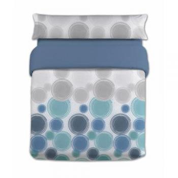 Juego de Funda Nórdica Hosteline SOTER Azul para Cama de 90 - 2 Piezas