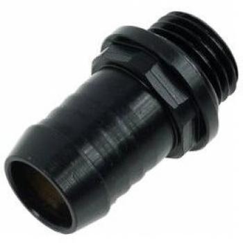 Alphacool 17090 13mm (1/2) barbed fitting G1/4 with O-Ring FatBoy - Deep Black Water cooling Fittings