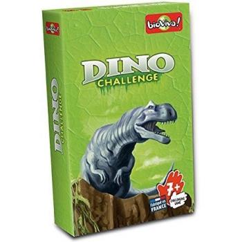JUEGO CARTAS DINO CHALLENGE CAJA VERDE BIOVIVA