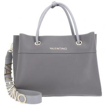 Valentino Alexia Multicolor Tote Bag with Gold Details, 35 cm Grey Handbag
