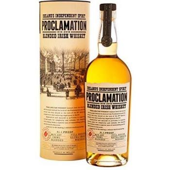 Whiskey Irlandés Proclamation Mezcla 40,7% 0,7l en Caja de Regalo