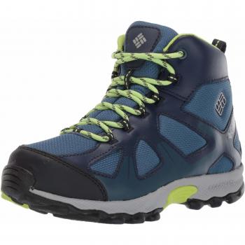 Columbia Youth Peakfreak XCRSN Mid WP, Botas de Senderismo Unisex Niños, Azul
