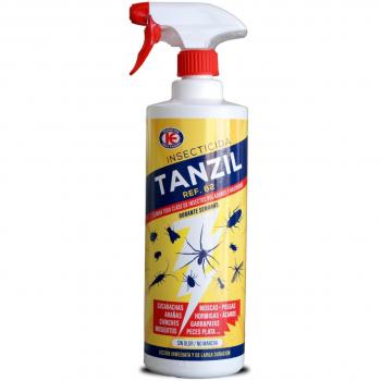 Insecticida Tanzil R-62 para Insectos Rastreros y Moscas, Listo Para Usar, 1 Litro