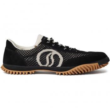 Stella McCartney Women's S-Wave Sport Sneakers, Black, Size 5 US (Size 35)