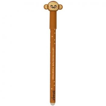 Boli borrable Mono - Let's have fun together de Mr. Wonderful, incluye tinta borrable, diseño colorido y divertido, ideal para escribir y corregir sin dejar rastro