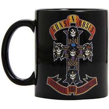 Empire Merchandising 696731 Guns N' Roses Appetite for de explosión de Taza de cerámica, diámetro 8,5 Horas 9,5 cm
