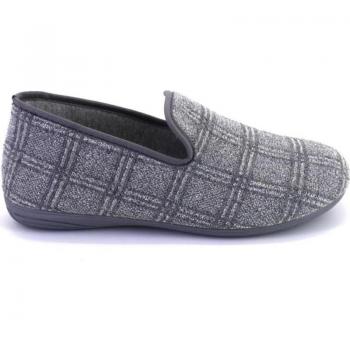 COSDAM 13763 Zapatillas de casa cerrada de hombre gris
