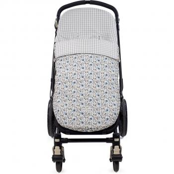 Saco para Silla de Paseo Delia Azul de Entretiempo Pasito a Pasito