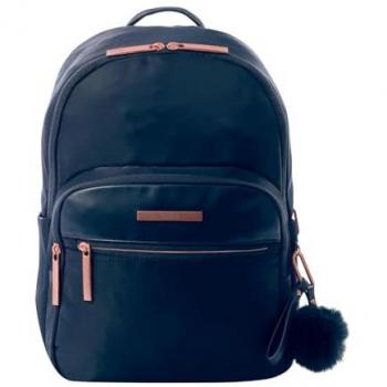 Mochila Adelaide 3 - 2.0 Salute para Ordenador Portátil de 13 Pulgadas, Resistente, con Bolsillo Secreto, 3 Compartimentos y 2 Bolsillos para Botellas, Correa para
