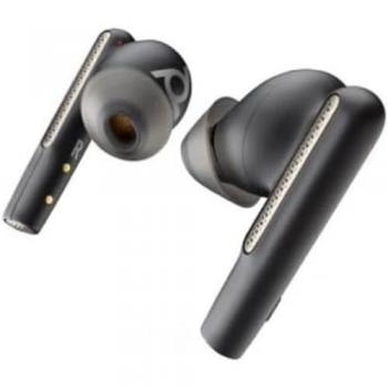 Poly Voyager Free 60/60+ Microsoft Teams Certified Black Earbuds (2 Pieces)