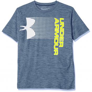 Under Armour Crossfade tee Camisa Manga Corta, Niños, Azul, YSM