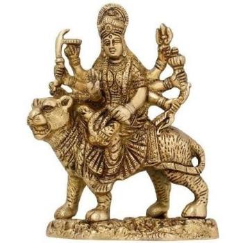 Estatuillas De Bronce De Durga Diosa Hindú Estatua Religiosa