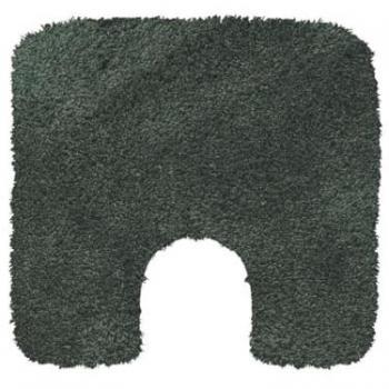 Alfombra de baño acrílica Bree 55x55 cm verde oscuro