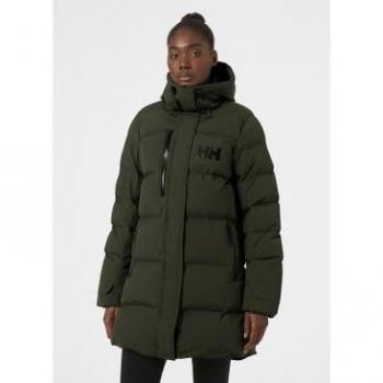 Helly Hansen Women's Adore Puffy Parka - Lightweight Waterproof Green L