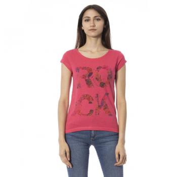 Trussardi Action Pink Cotton Tops & T-Shirt - M