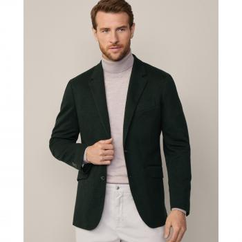 Americana de hombre clásica de cuadros Glen verde Hackett 40/32, casual y elegante