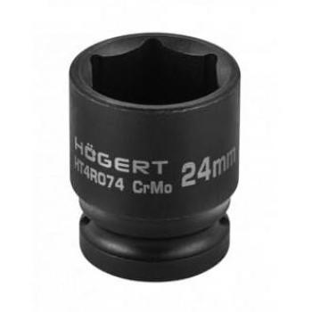 Cubos insertables Hogert Technik HT4R074 - Set de cubos insertables, fabricados en acero al carbono, con acabado cromado para mayor durabilidad y resistencia a la corrosión, incluye tamaños estándar para adaptarse a diferentes aplicaciones