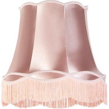 Pantalla de seda rosa 45cm - GRANNY, dimensiones 45 x 44 cm