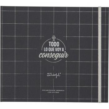 Organizador Semanal con Extras y Mensaje Inspirador Mr. Wonderful: Todo Lo que Voy a Conseguir - WOA2211966ESZ0